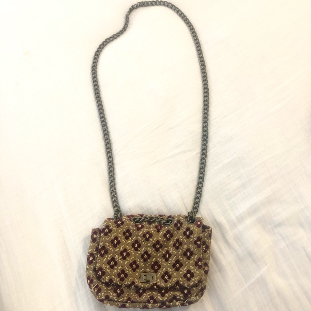 Urban Outfitters Floral Pattern Chain Bag